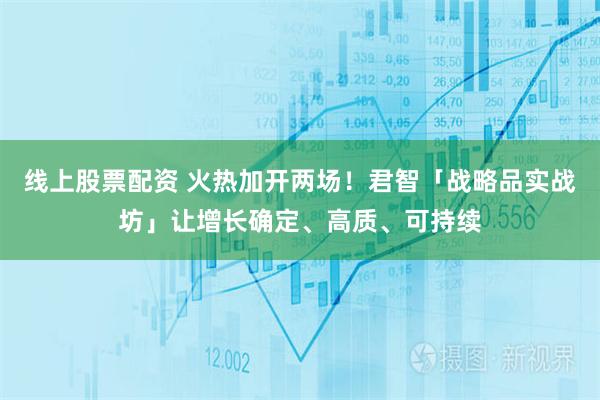 线上股票配资 火热加开两场！君智「战略品实战坊」让增长确定、高质、可持续